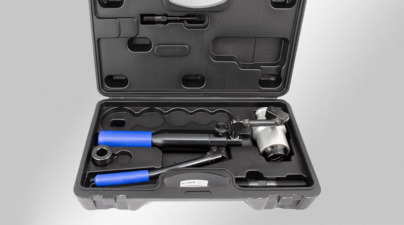 HITOto 2点セット Punch Driver Sets Hand Hydraulic Punch Driver & Accessories